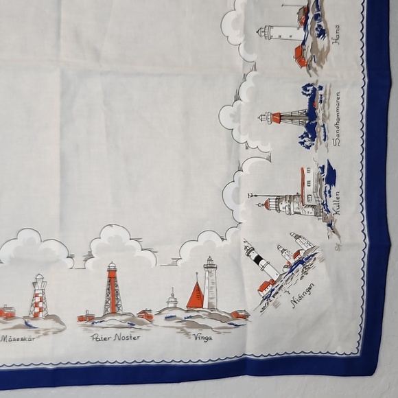 SWEDEN Souvenir Cotton Tea Towel - Picture 3 of 8